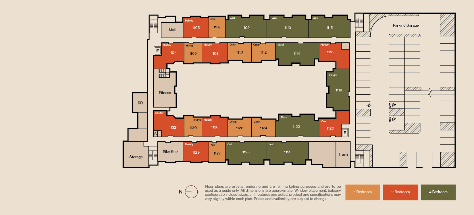 Charme Eagle Floor Plates 10102025 Floor 1